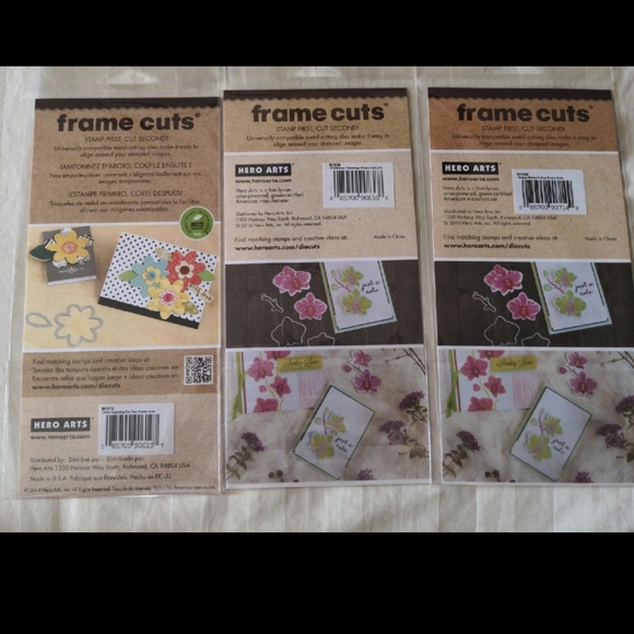 Hero Arts Frame Cuts Floral Bundle cutting dies for scrapbooking and crafts - Picture 2 of 5